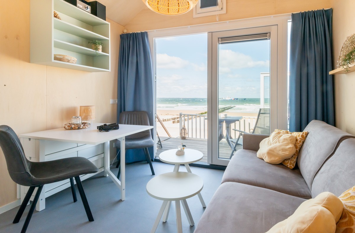 Ferienhaus in Zeeland direkt am Strand mit einzigartigem Ausblick auf das Meer